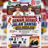 Senam Sehat dan Jalan Santai Batu Ampar Digelar 13 September, Ada Grandprize Sepeda Motor