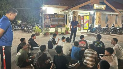 15 Motor Berknalpot Brong Diamankan Polsek Sekupang, Diduga Untuk Balap Liar