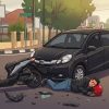 Usai Tabrak Pemotor Hingga Luka Berat, Sopir Mobilio di Batam Malah Kabur ke Rumah