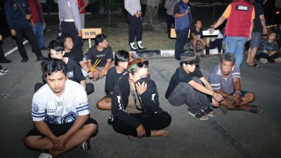 Bukit Senyum Digerebek Tim Gabungan: 24 Orang Positif Sabu, 7 Paket Disita