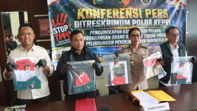Nekat Selundupkan Bayi dan 15 PMI Ilegal ke Malaysia, 4 Pria Diringkus Polda Kepri