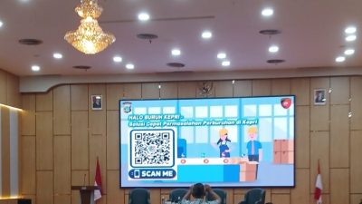 Ditintelkam Polda Kepri Luncurkan Situs Halo Buruh Kepri Cegah Konflik Buruh dan Perusahaan