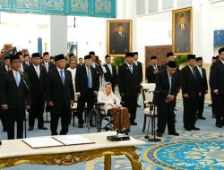 Prabowo Lantik 26 Anggota Wantimpres, Pratikno Jadi Ketua