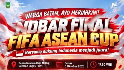 FIFA ASEAN Cup 2026: Yuk Nobar Final Indonesia vs Thailand di Engku Putri Batam