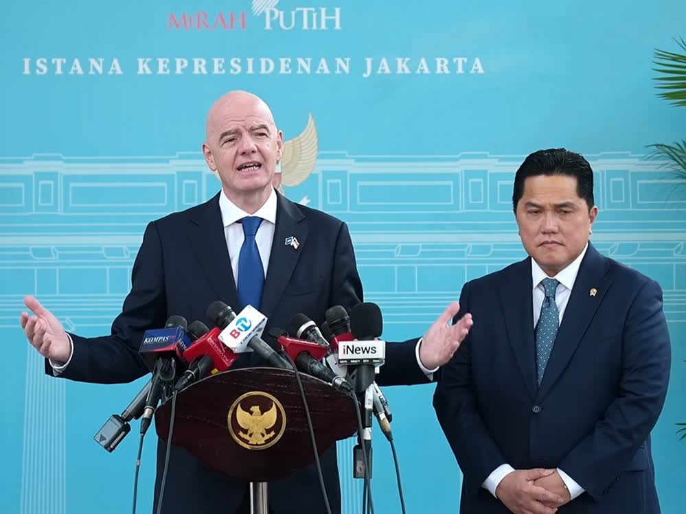 Presiden FIFA Gianni Infantino