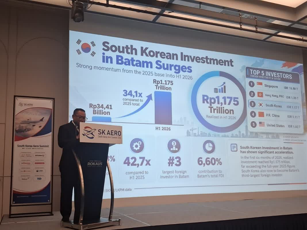 Investasi Korea Selatan di Batam