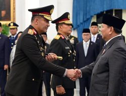 Prabowo Lantik Komjen Suyudi Ario Seto Jadi Kapolri, Wahyu Hadiningrat Wakapolri
