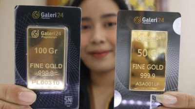 Harga Emas Pegadaian 15 Oktober Turun Lagi, Galeri24 dan UBS Kompak Melemah