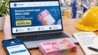 Pemerintah Alokasikan Rp12 Triliun untuk BSU 2026, Pekerja Diminta Pantau Info Resmi Kemnaker