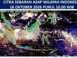 Asap Karhutla dari Kalimantan Terpantau Menjangkau Jakarta hingga Jawa Barat