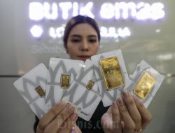 Harga Emas Antam 17 Oktober 2026: Ukuran 0,5 Gram Dibanderol Rp1,336 Juta